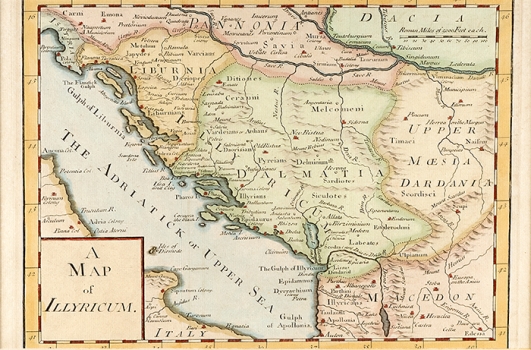 UNKNOWN: MAP OF ILLYRICUM